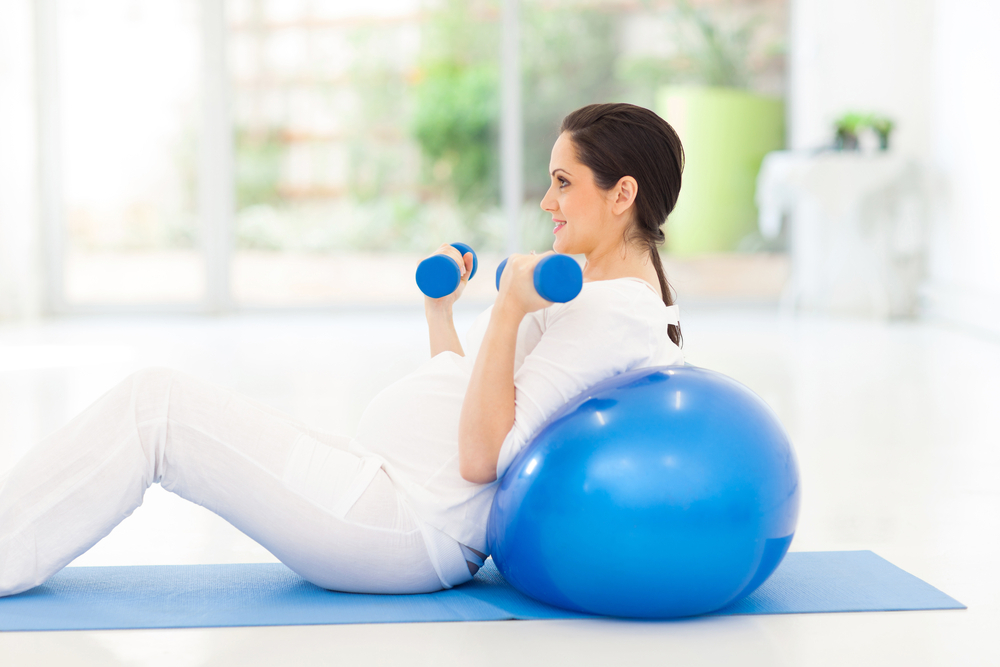 exercícios físicos para gestante